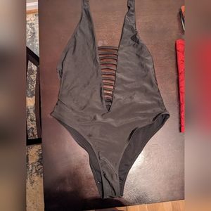 Black sexy bathing suit